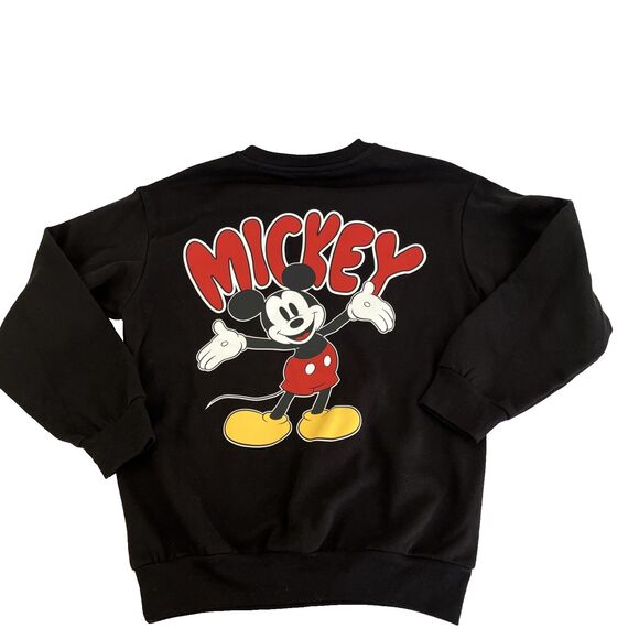 New Women’s Disney Mickey Mouse & Friends Double Sided Sweatshirt Sz XXS NWT - Picture 5 of 7